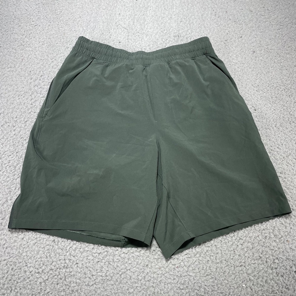 lululemon athletica Men's Olive Green Athletic Shorts